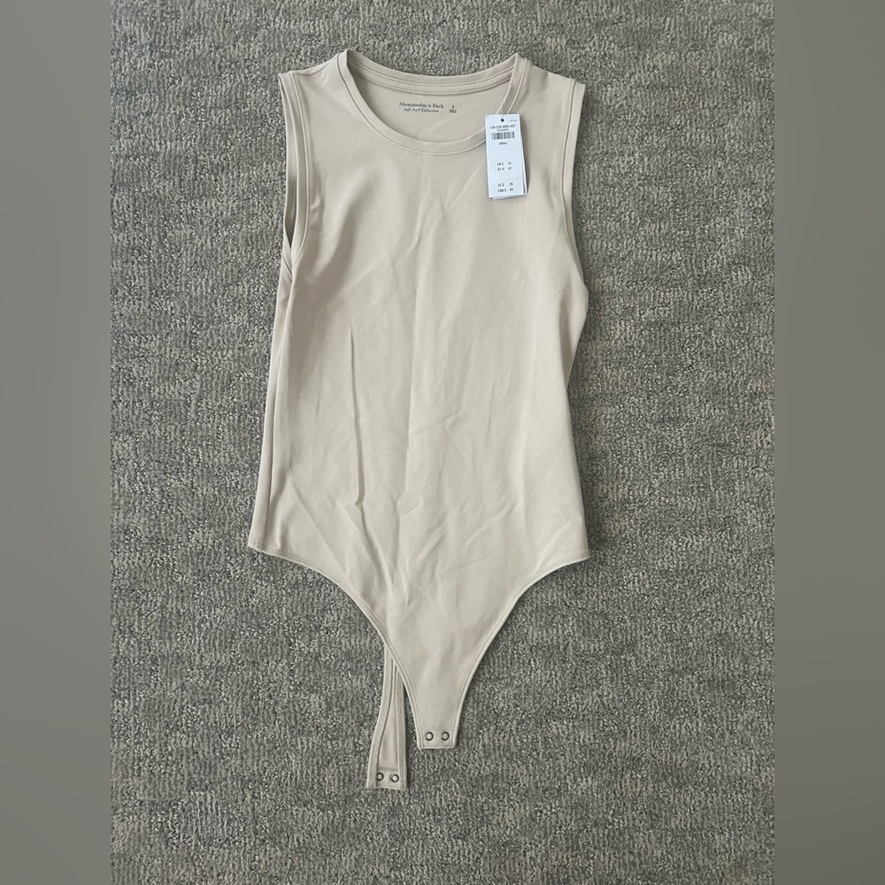 Abercrombie & Fitch Women’s Tan Bodysuit